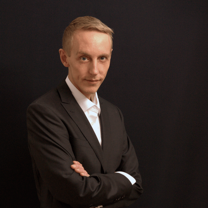Andreas ist für die technische Umsetzung verantwortlich.